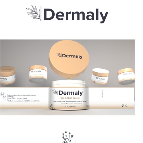 Bottle Design For Skin Cream Design by ANGEL PackLab