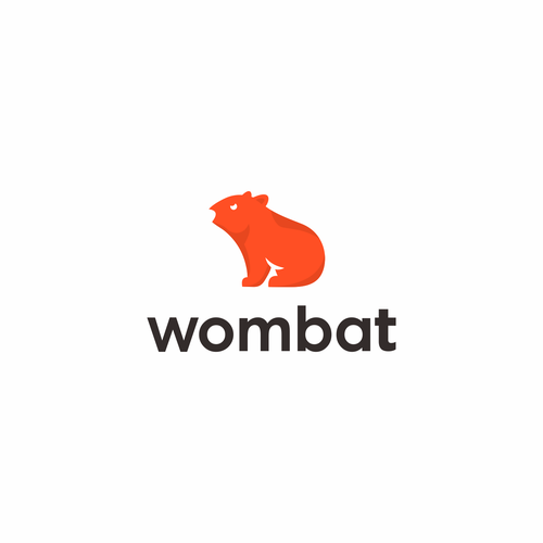 We need a clean, serious and sincere logo for our new App "Wombat" Design by Mada G