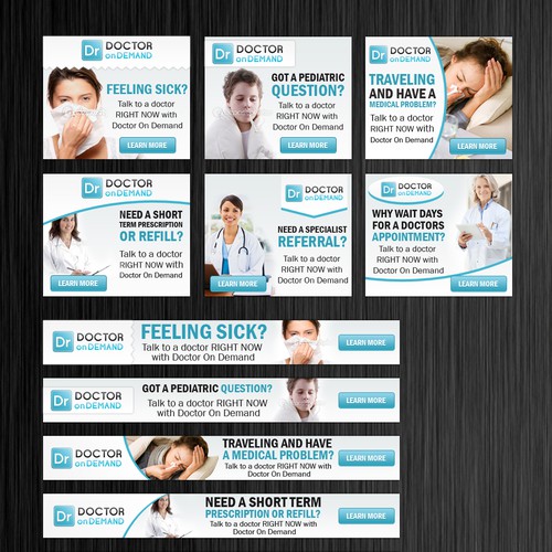 New banner ad wanted for Doctor On Demand Design by ★NaYaRaJ★