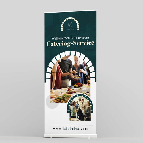 Roll-Up for special Catering Design von Monki D Loy