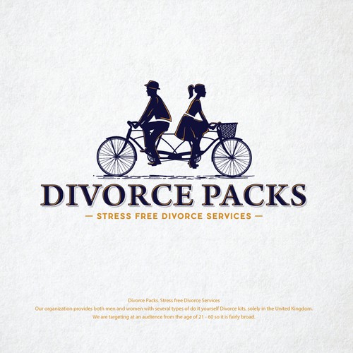 Divorce Logo  - UPDATED BRIEF, Ideally hand/computer drawn / Original Logo - Blind Filter Enabled デザイン by MarkoBo