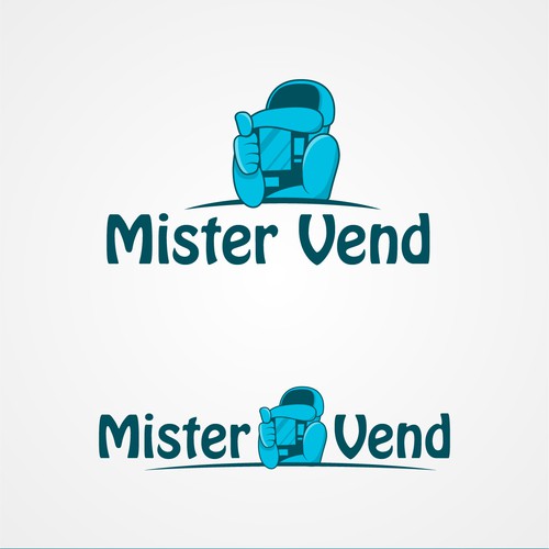 looking for a fun exciting logo for my vending machine business Design by udara