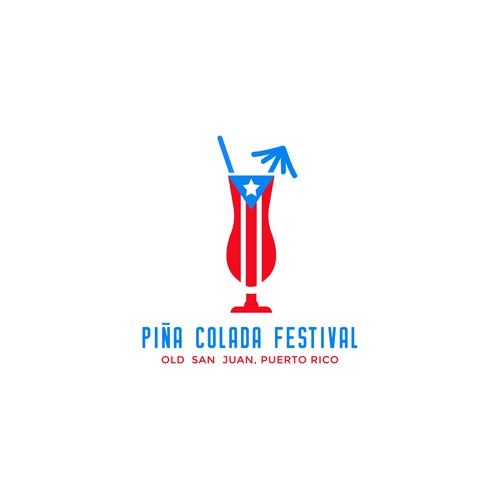 Piña Colada Festival Logo and Branding Package Design by Monsant