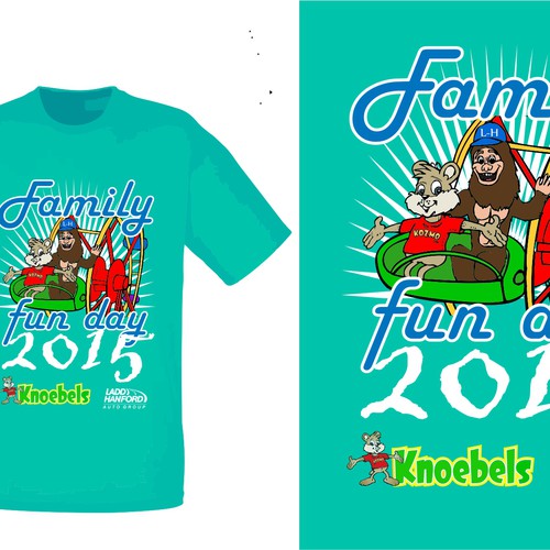 Create a tshirt design for Family Fun Day Tshirt contest