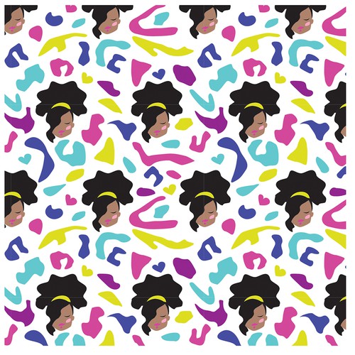 Bucket Hat Designs for Girls (black culture theme) Design by aSveta