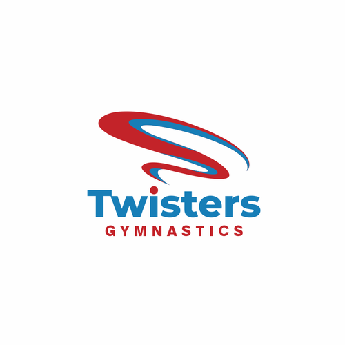 Twister Gymnastics Logo Rebrand - Modern, Exciting, Clean Logo Update for Kids Gymnastics Facility Design by Ok Lis