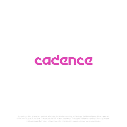Logo for "Cadence" Marketing Agency! Design by Reza007