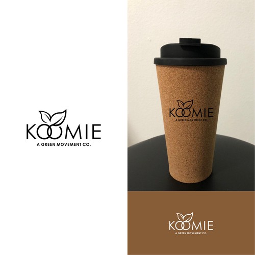 Design a minimalist logo for a eco friendly coffee cup Design by EvStudio