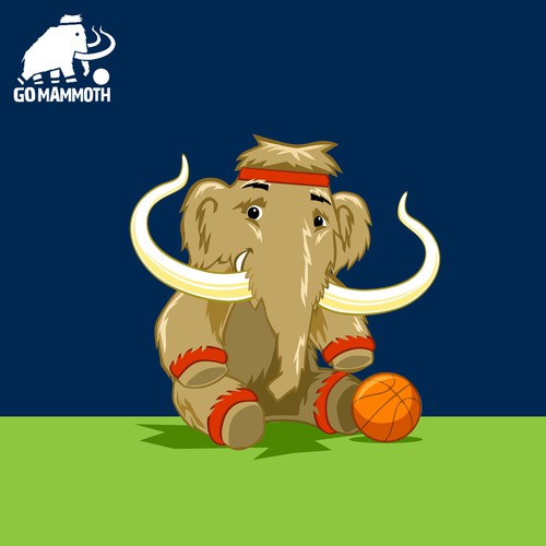 Mammoth Mascot (2D Illustrator with Depth to Pop) Design von MAKOTO OKADA