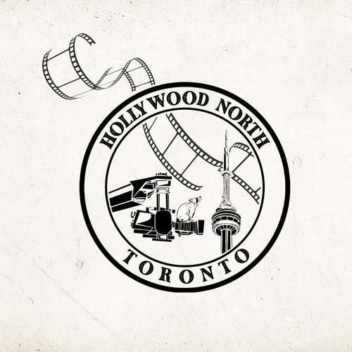 Logo representing "Hollywood North Toronto" - will be used on apparel Design by Abra.Kadabra