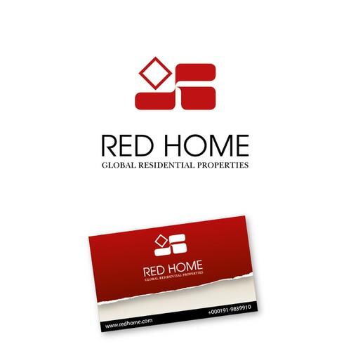 Harmoさんのlogo for Red Homeデザイン