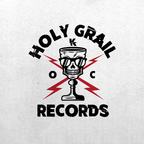 Punk-rock inspired logo wanted for a "holy" record store. Design by DEVILPEN