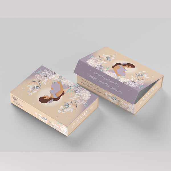 Design de'une box pour futures mamans