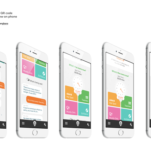 hanghere app design 2 Design by noxiousone