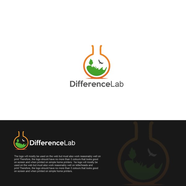 Diseño de GraphicsD99 titulado "Difference Lab Logo Design "