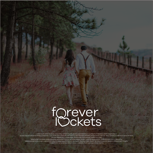 Forever Lockets Logo Design by myjora