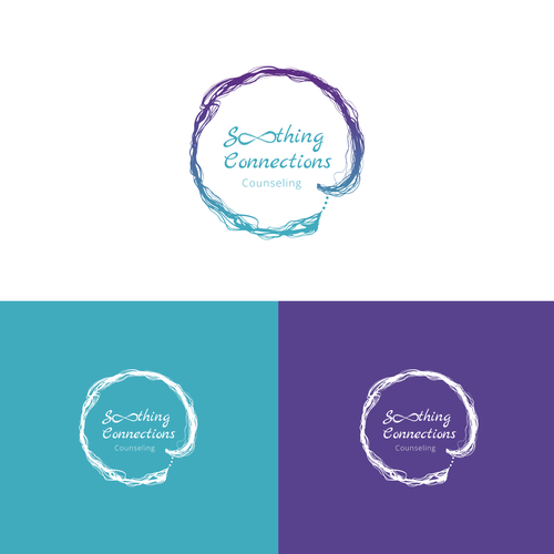 Creative/Unique Mental Health Therapy/Counseling Logo for Connection Based Counseling Design by Angelina Gladkova