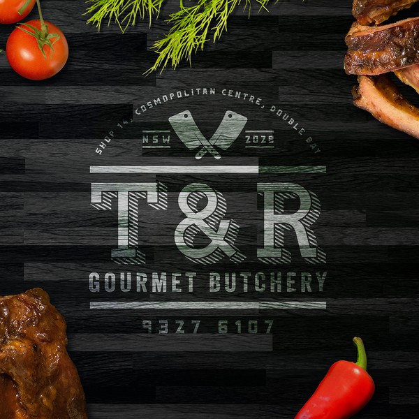 A Appealing & Luxurious logo for a high-end butchery.