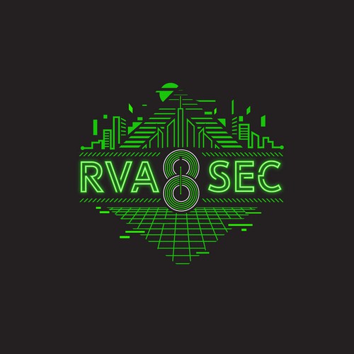 Cyberpunk 80's style logo needed for a Cyber Security conference Design by Nikimalist