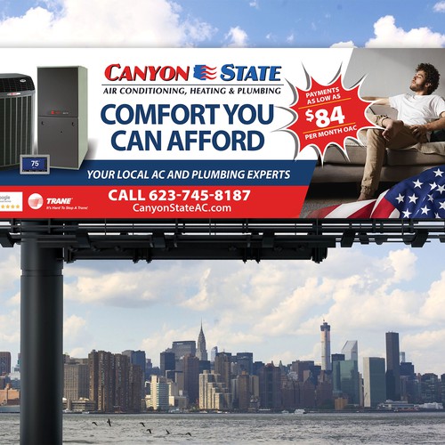 Design An Eye-Catching Billboard For An HVAC Company Design by Analyn26