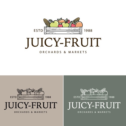 Design a logo for a well established family owned & operated Orchard & Farm Market Réalisé par Mararti