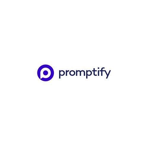 Modern, Simple and Sleek Logo for Promptify.com Design by TheDaydreamerStd