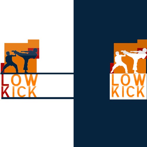 Awesome logo for MMA Website LowKick.com! Design por bashkimi92