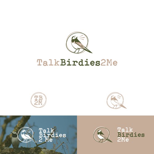 Design a powerful yet subtle bird logo for new professional birding company! Design by Normans