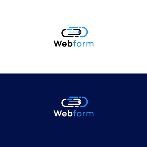 Design a modern logo for a lightning-fast online form builder Design by CV@Designs