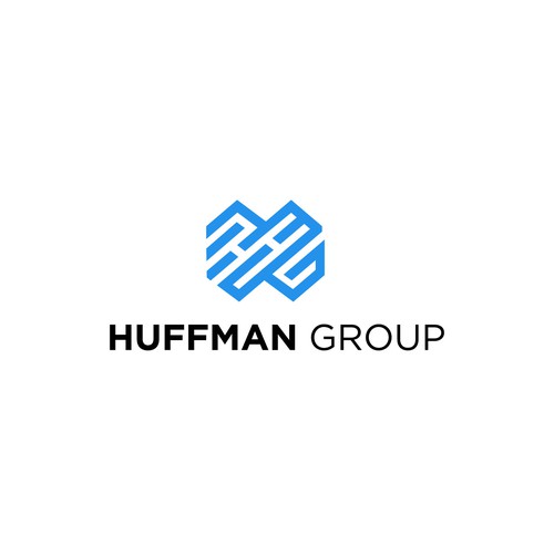 Huffman Group Logo Design by Hony