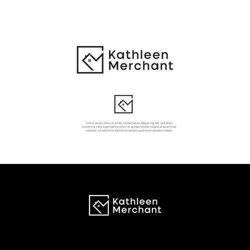 Kathleen Merchant Logo Design by Bali Studio √