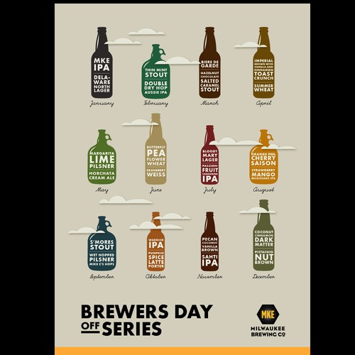 New Craft Beer Series Release Schedule Design von tündérke