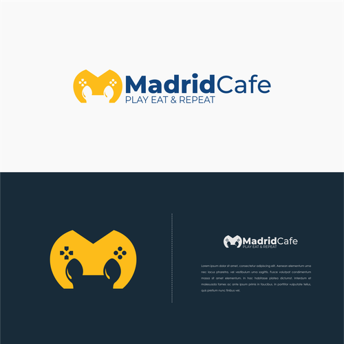 Logo for Madrid Cafe & Games Design by diasfebim