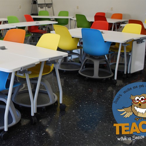 Create a catchy design that captures the fun and humor of teaching! Design by sanddara