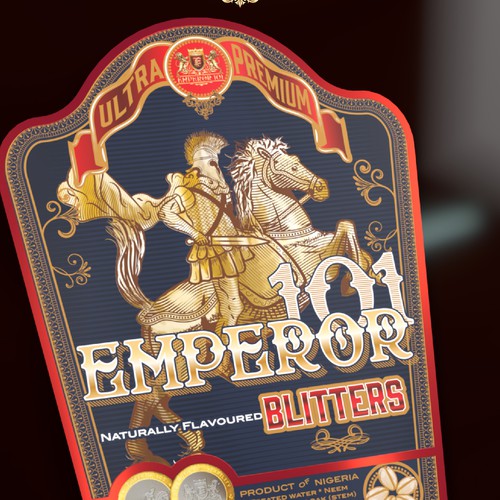 An eye catching label design Design by ANGEL PackLab