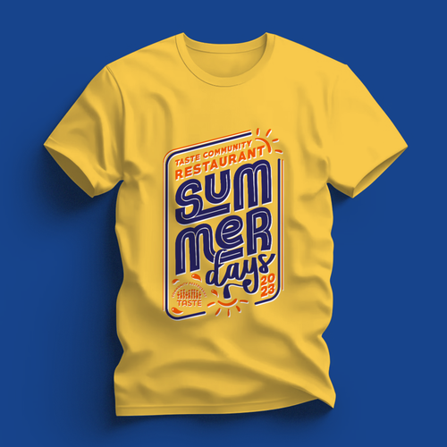 Summer Camp T-Shirt Design by Mozarella