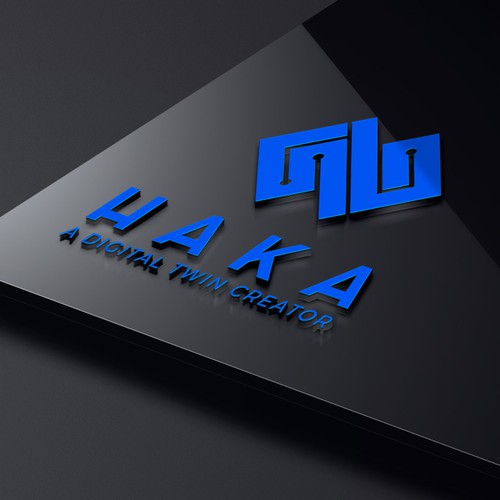 Logo for digital Twin creator company for aerospace and defense systems Design by Manishah