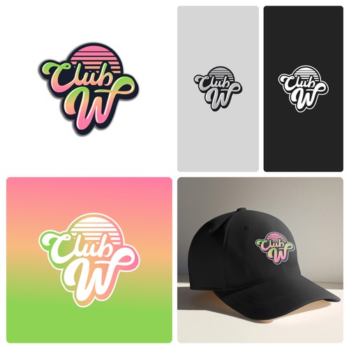 Retro-Cool Logo/Brand Launch For New Youth Volleyball Club Design by Oranye Putih