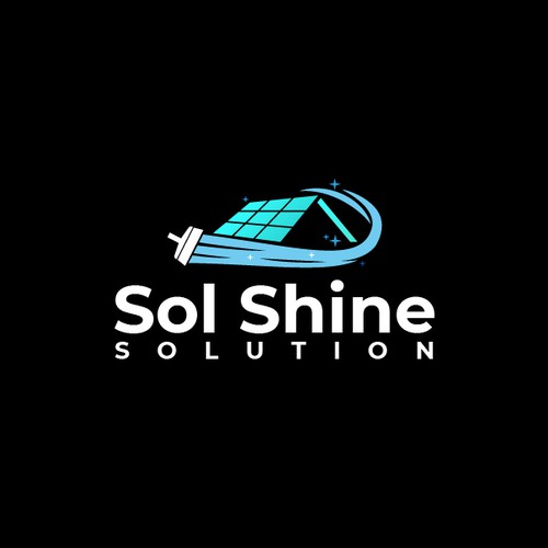 New solar panel cleaning business needing to attract customers Design by rzaltf