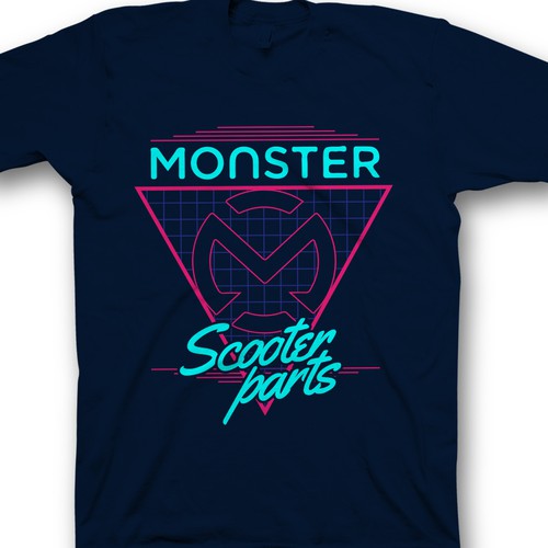 Creative shirt design needed for Monster Scooter Parts デザイン by saka.aleksandar