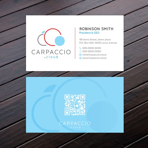 Give more muscle to research with graphic ID for CARPACCIO.cloud Design by Felix SH