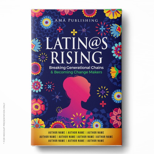 Design a bestselling book cover for Latinas Breaking Generational Chains Design by Klassic Designs