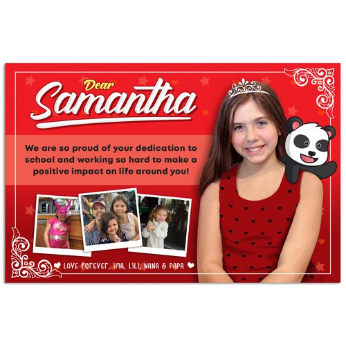 Vibrant and Fun Student Dedication Page Design by taufikbaggio