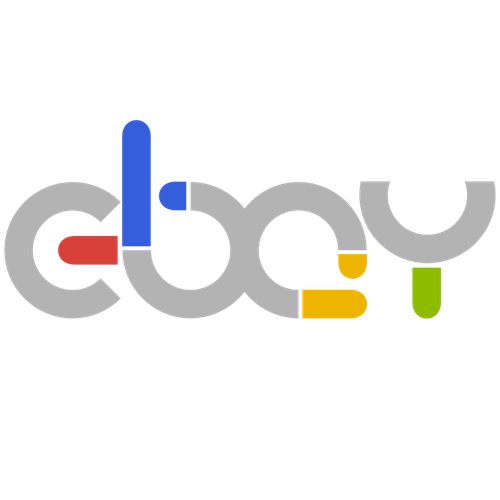 99designs community challenge: re-design eBay's lame new logo! Ontwerp door karmadesigner