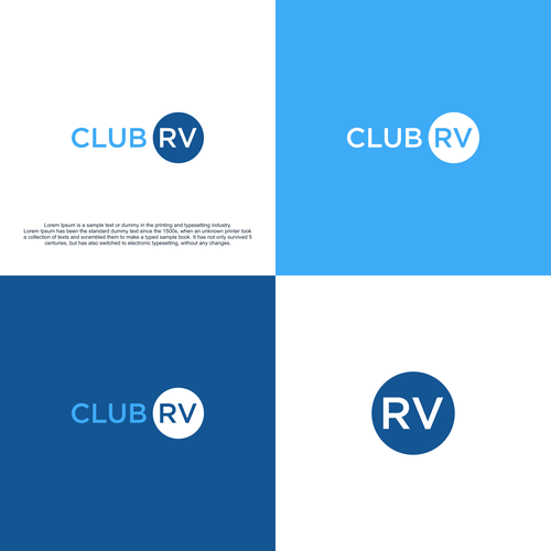 Simple & Beachy logo for CLUB RV Design by muhammad_