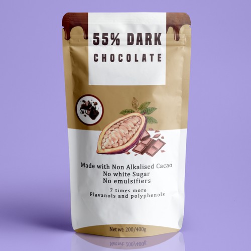 Design label for a Craft Chocolate Company Design réalisé par MMG World