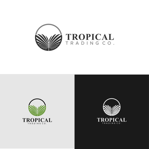 a tropical plant company- design a modern/elegant and new age logo with an Antique touch for Design réalisé par zenoartdesign