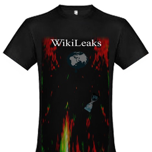 New t-shirt design(s) wanted for WikiLeaks Ontwerp door md.ris