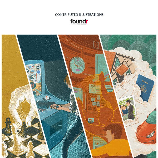 4 contributed articles illustrations