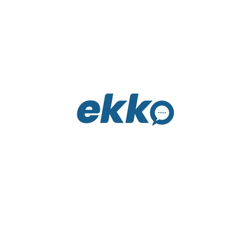 SIMPLE LOGO - ekko Letters then dm after Design by sofie_qaulan